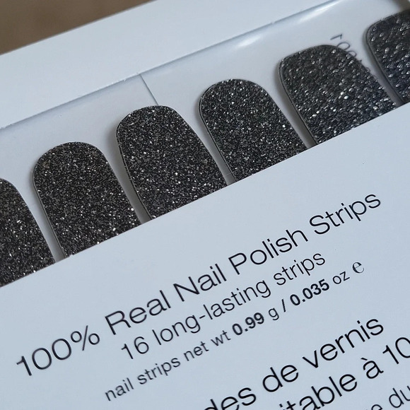 Mind Matters Color Street Unopened dark silvery gray glitter shade Sparkle - Picture 6 of 6